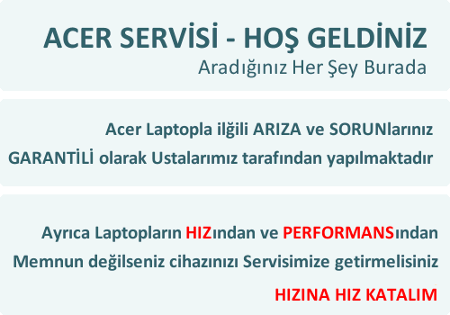 Acer Laptop Servisi - Ankara